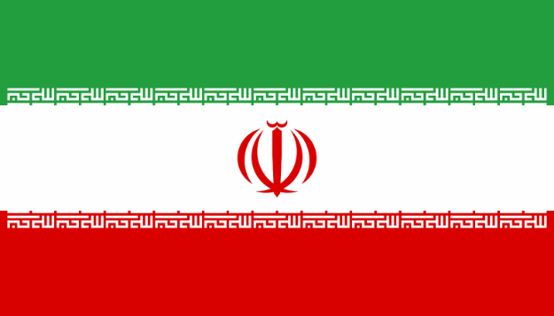 Vlag Iran - 100x150cm Spun-Poly